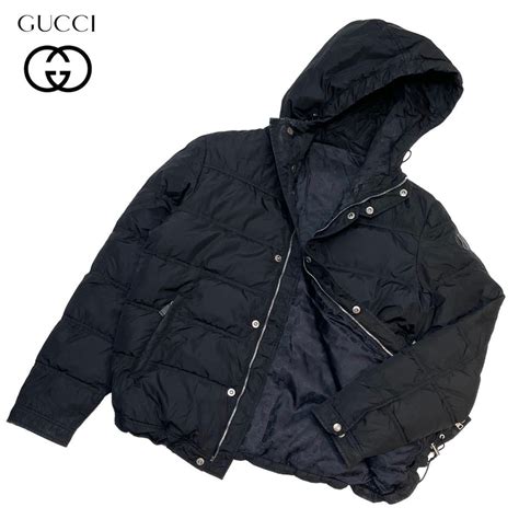 gucci jacket z9687|Gucci Down Jacket/46/Nylon/Blk/163494.Z9687 .